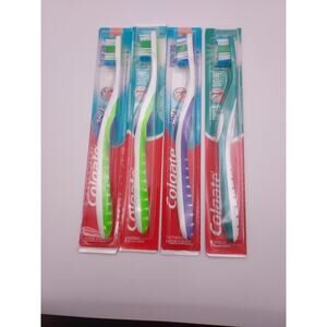 ĹOT OF 4- Colgate 360⁰ Toothbrushes, SOFT Bristle, New In Pack Exactly As Shown